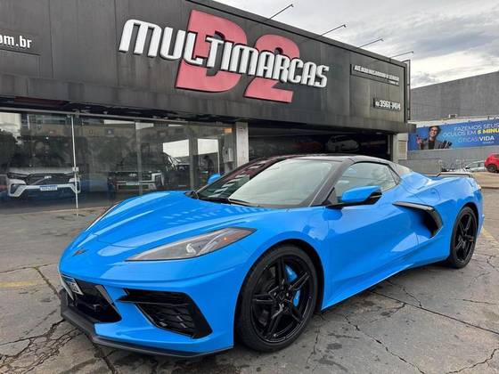 CHEVROLET CORVETTE 6.2 V8 LT3 GASOLINA STINGRAY CONVERSIVEL AUTOMÁTICO